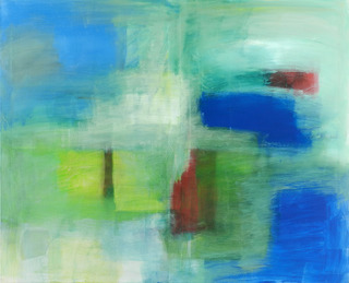 Einblicke 2014 Acryl auf Leinwand 100 x 120 cm