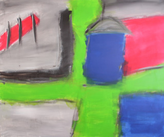 Eimer 2013 Acryl auf Leinwand 100 x 120 cm