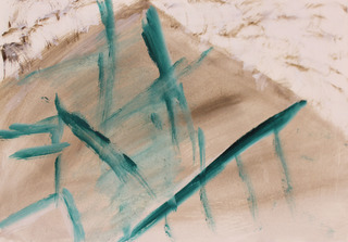 Markusplatz 02 2013
Mischtechnik auf Papier 30 x 40 cm