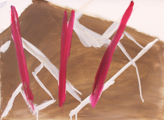 Markusplatz 01 2013
Mischtechnik auf Papier 35 x 48 cm