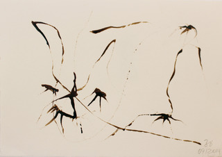 Serie 02/02 2014
Tusche auf Papier 30 x 40 cm
