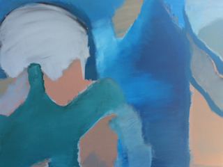 Paar 2016
Acryl auf Leinwand 100 x 120 cm